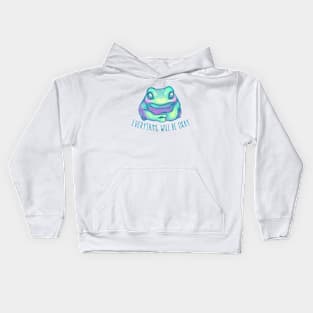 Caring Frog Kids Hoodie